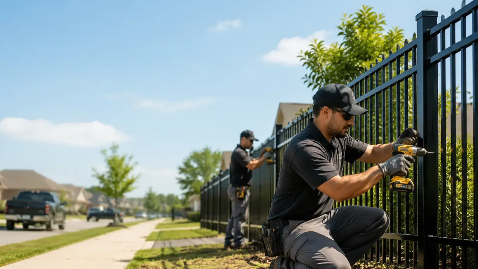 Metal Fence Installation in Bassett, AR